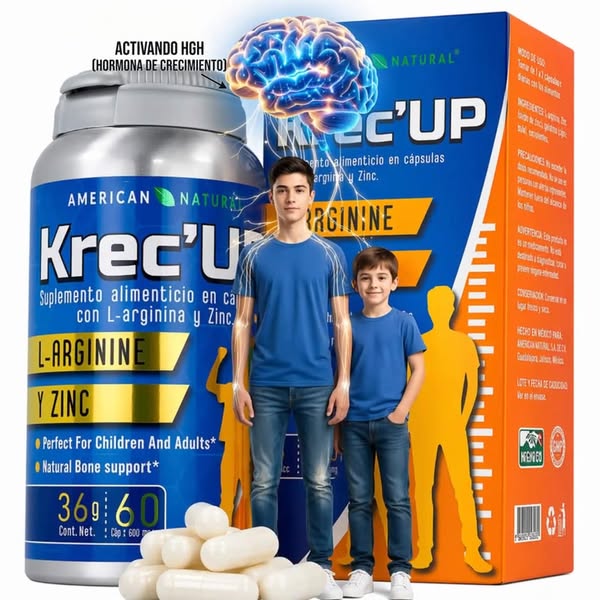 🧒✨KRECE UP – ¡NUTRICION QUE IMPULSA SU CRECIMIENTO, ENERGIA Y DESAROLLO! 🌱