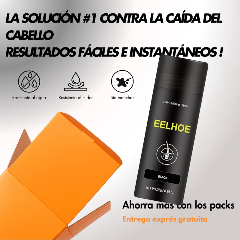 Polvo para disimular la caída del cabello