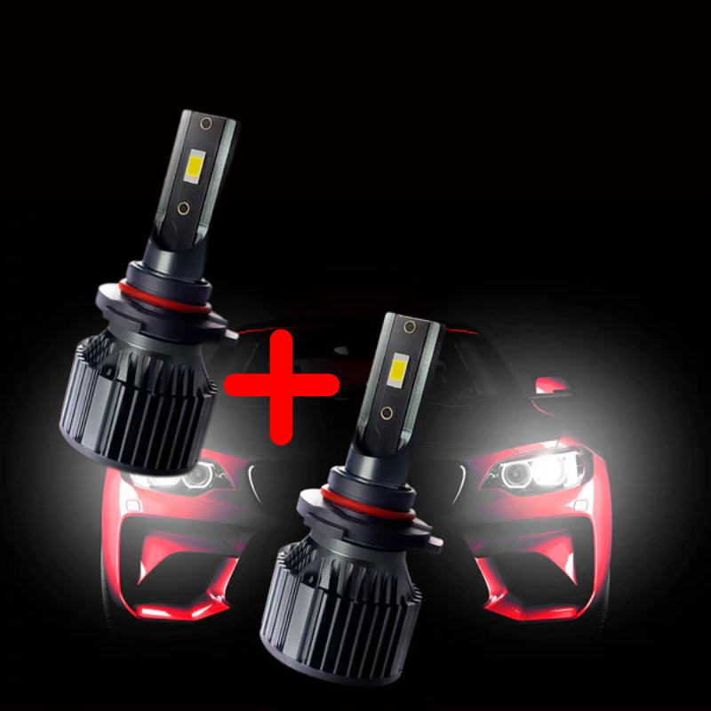 🎁 Pack de 2 | Faros de Coche Súper Potentes – Iluminación Ultra Brillante para Máxima Seguridad en la Carretera