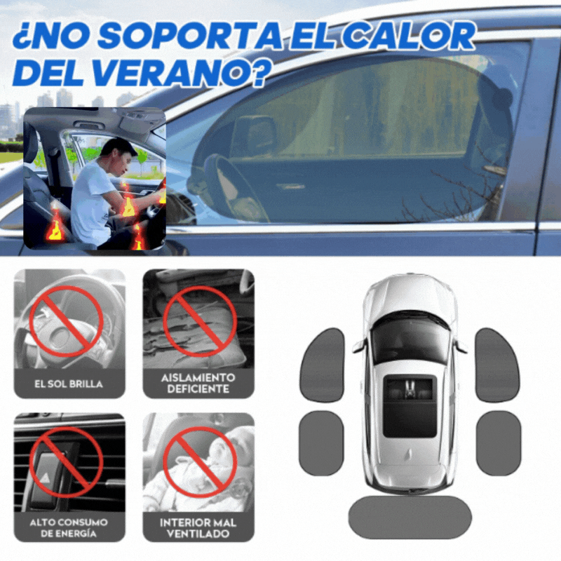 🇵🇦 Cortina magnética para coche