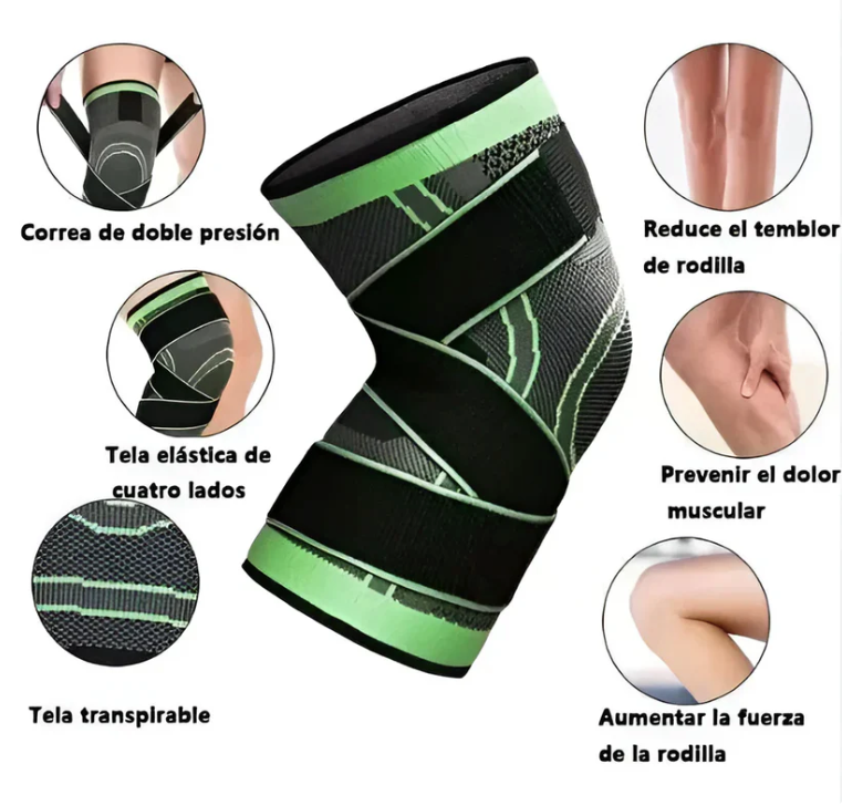 Rodillera de Compresión Ajustable OrtoPro™ + 1 EXTRA GRATIS