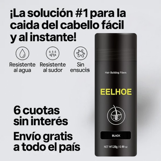 Polvo para disimular la caída del cabello