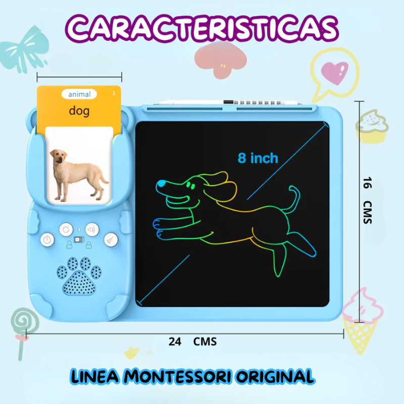 montessoriinteractivo + 250 palabras