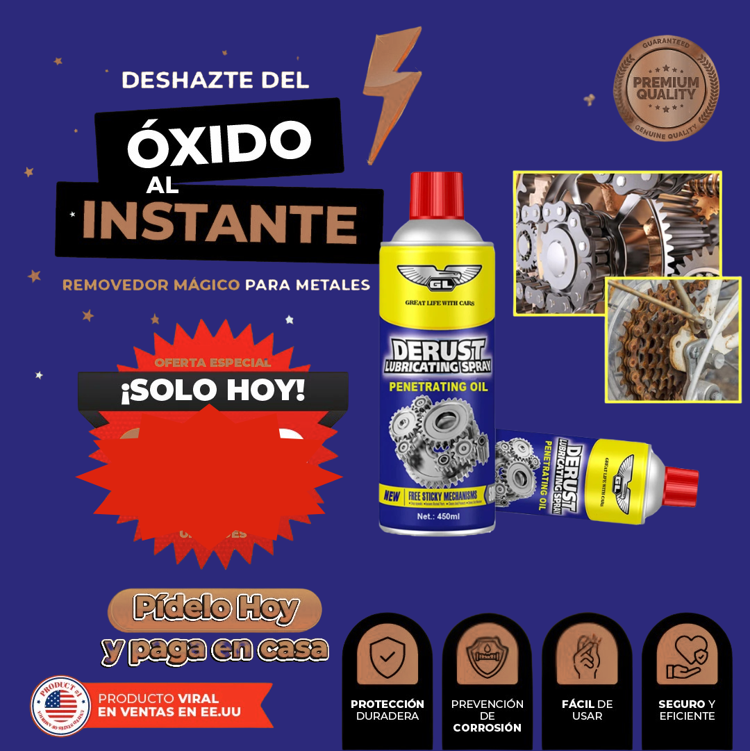 Rápido Desoxidante PRO – ¡Llévate 2 por el precio de 1!