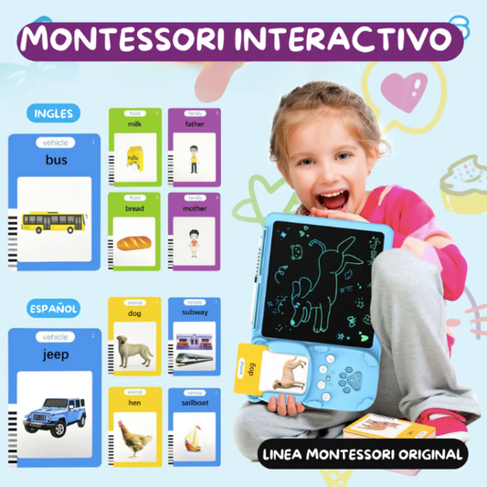 montessoriinteractivo + 250 palabras