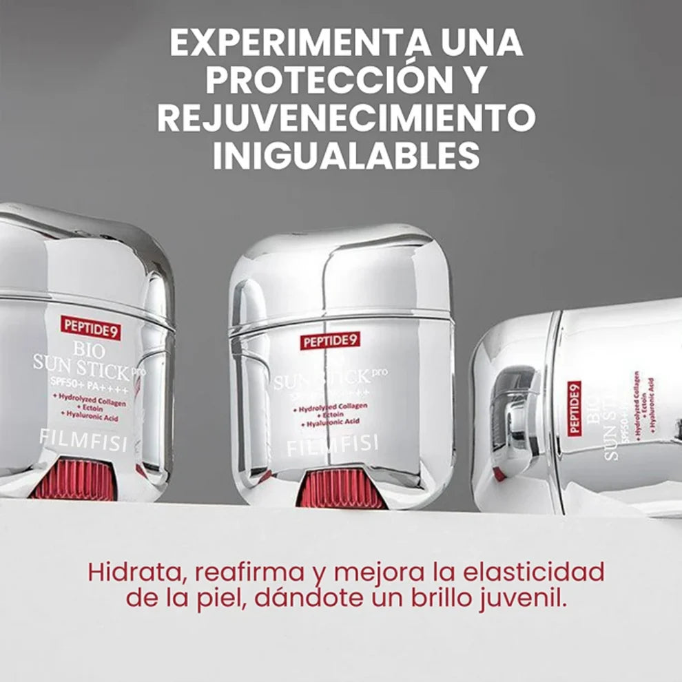 Peptide 9 Bio Sun Stick Pro SPF 50+ Protección solar y cuidado antiedad en un solo gesto
