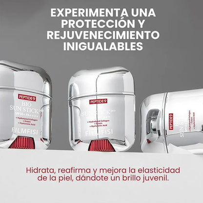 Peptide 9 Bio Sun Stick Pro SPF 50+ Protección solar y cuidado antiedad en un solo gesto