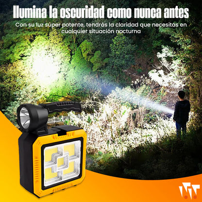 Linterna con kit de herramientas