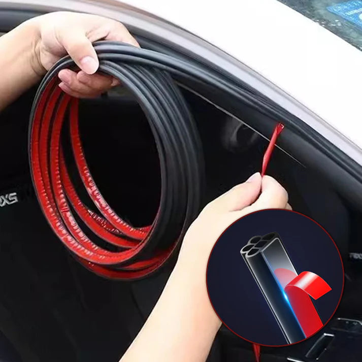 Cinta selladora de hule para carro insonorizante y antipolvo