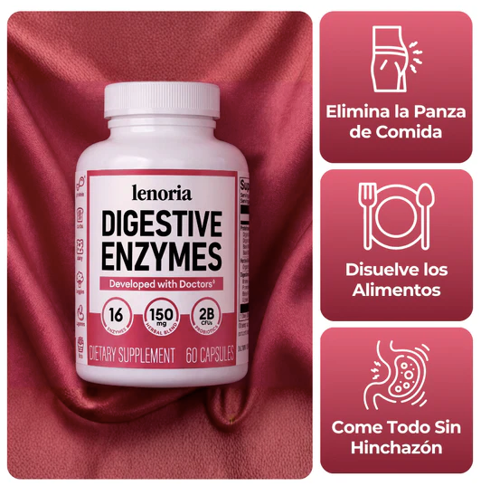 Physician's Choice Enzimas digestivas para la salud intestinal