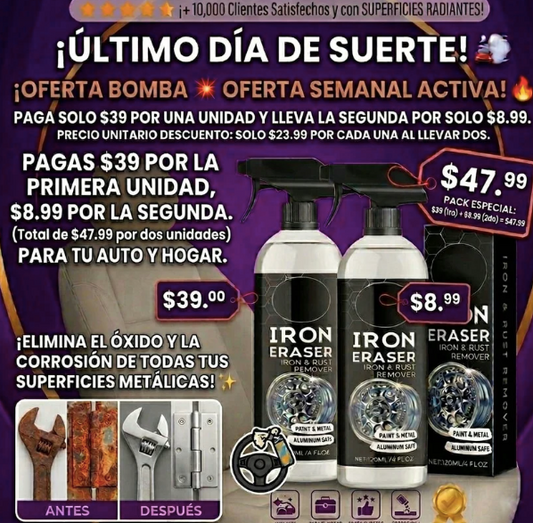 the rust remover spray