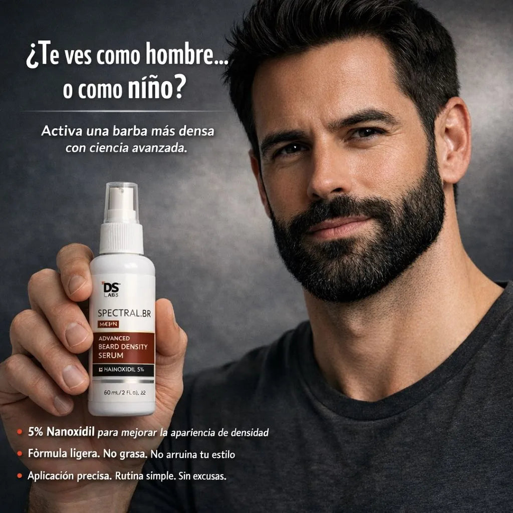 Spectral Men's :Recupera densidad en barba y entradas