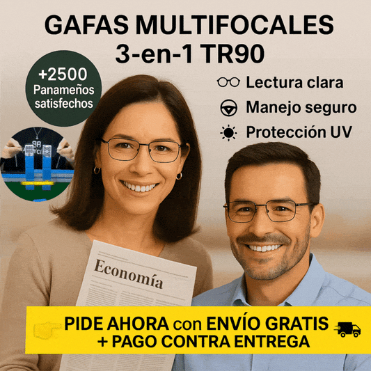 Gafas multifocales VISIONPRO™ + Funda de cuero GRATIS | OFERTA 2X1