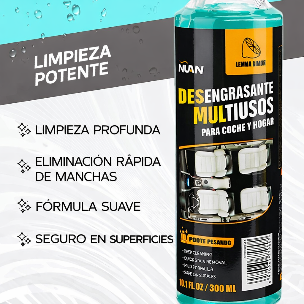 Desengrasante Profesional de Alta Potencia Nuan