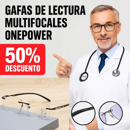 Gafas multifocales VISIONPRO™ + Funda de cuero GRATIS | OFERTA 2X1